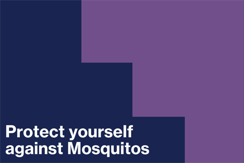 Protect yourself against Mosquitos